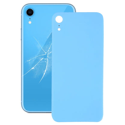 Couvercle de batterie arrière en verre avec grand trou de caméra, remplacement facile, avec adhésif pour iPhone XR