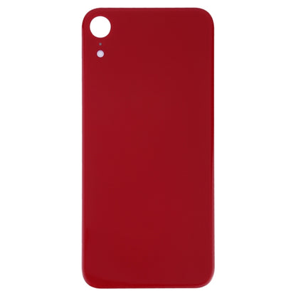 Couvercle de batterie arrière en verre avec grand trou de caméra, remplacement facile, avec adhésif pour iPhone XR