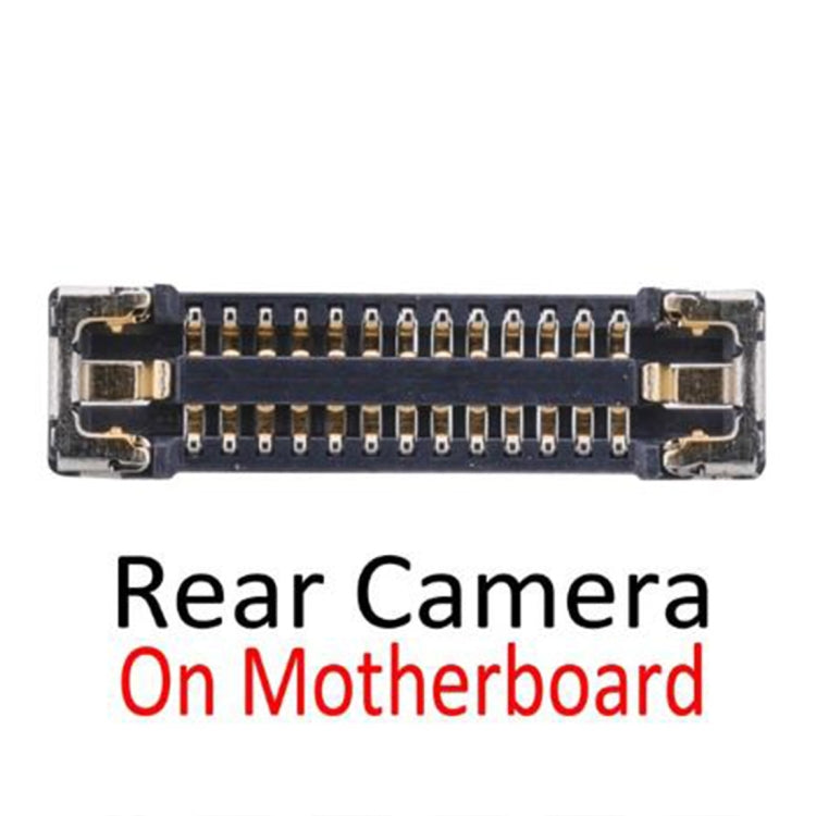 Connecteur FPC de caméra arrière sur la carte mère pour iPhone XR