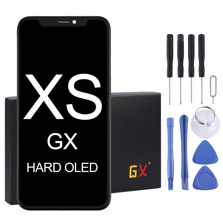 Écran LCD en matériau OLED souple et ensemble complet de numériseur pour iPhone XS