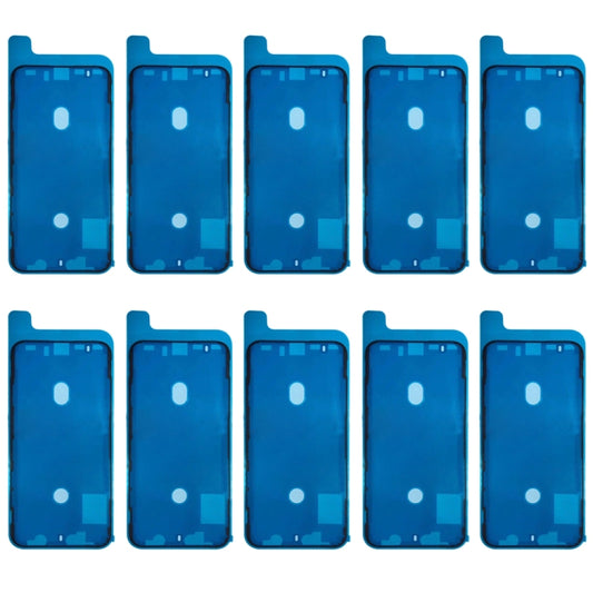 Autocollants adhésifs imperméables pour cadre LCD, 10 pièces, pour iPhone XS