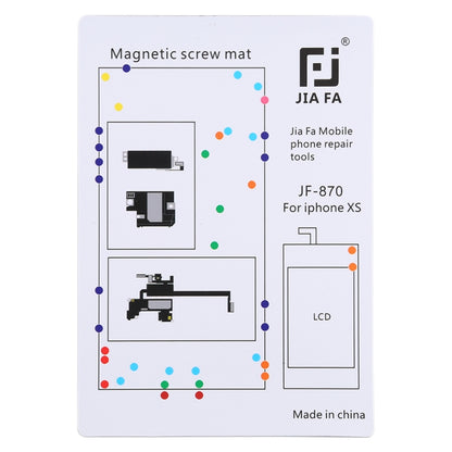 Tableau à vis à tampon magnétique JIAFA JF-870 pour iPhone XS
