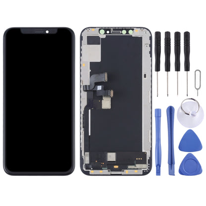 Ensemble complet d'écran LCD et de numériseur en matériau OLED d'origine pour iPhone XS