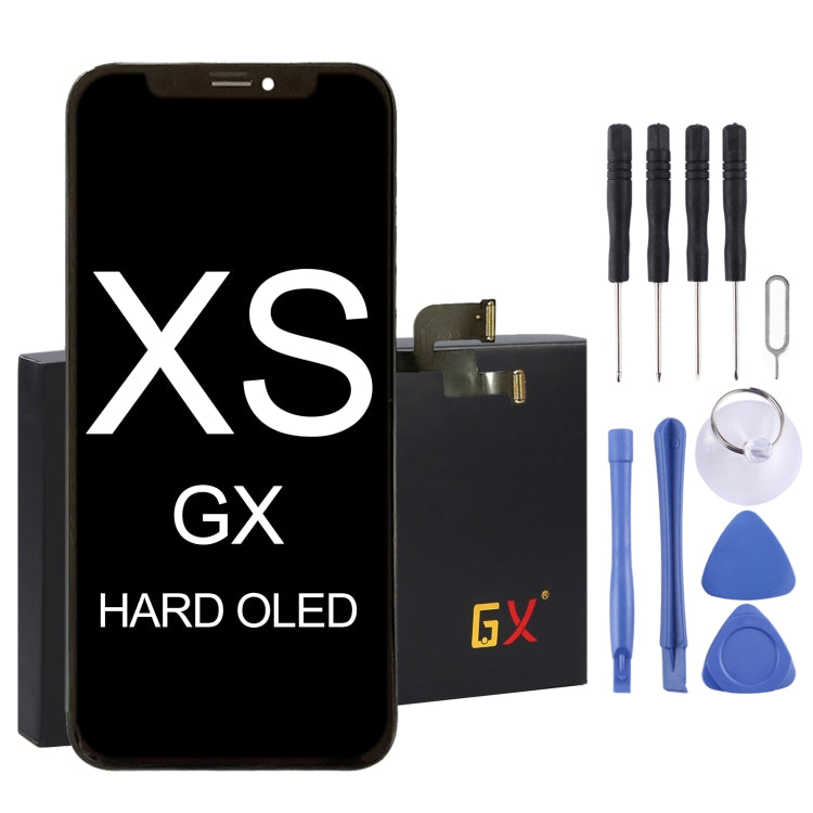 Écran LCD matériel GX OLED et ensemble complet de numériseur pour iPhone XS