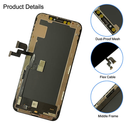 Écran LCD matériel GX OLED et ensemble complet de numériseur pour iPhone XS