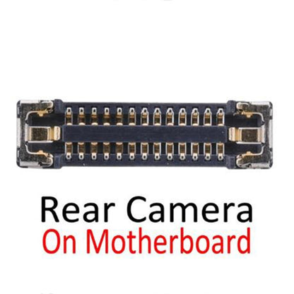 Connecteur FPC de caméra arrière sur la carte mère pour iPhone XS