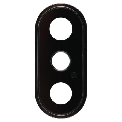 Lunette de caméra arrière avec cache d'objectif pour iPhone XS / XS Max