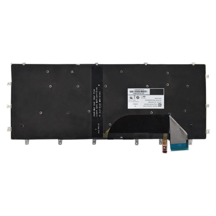 Clavier américain avec rétroéclairage pour Dell xps 15 9550 9560
