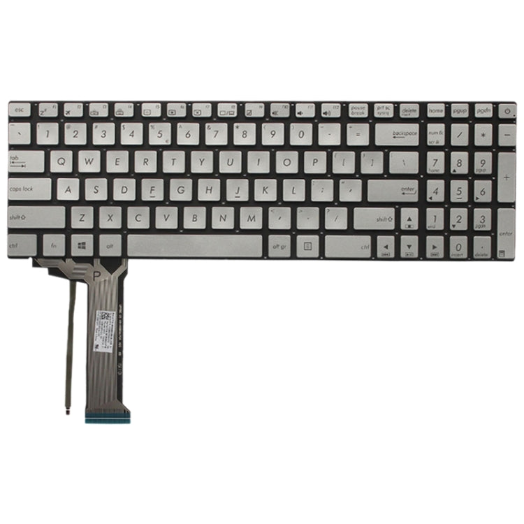 Clavier américain avec rétro-éclairage pour Asus GL551 GL551J GL551JK GL551JM GL551JW GL551JX G552 G552V G552VW G552VX FZ50JX GL752VW GL742VW