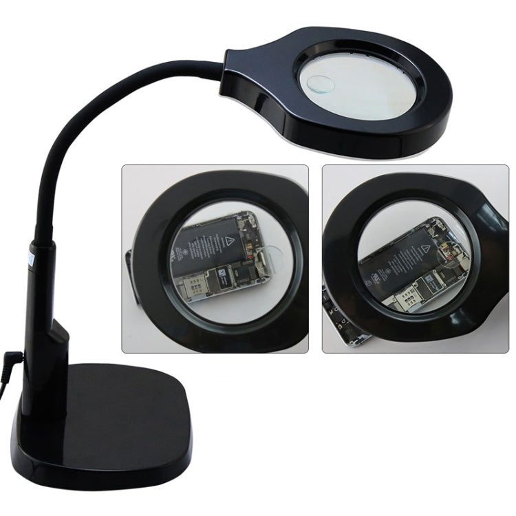 MEILLEURE lampe loupe de bureau réglable, loupe à lumière LED (tension 220V)