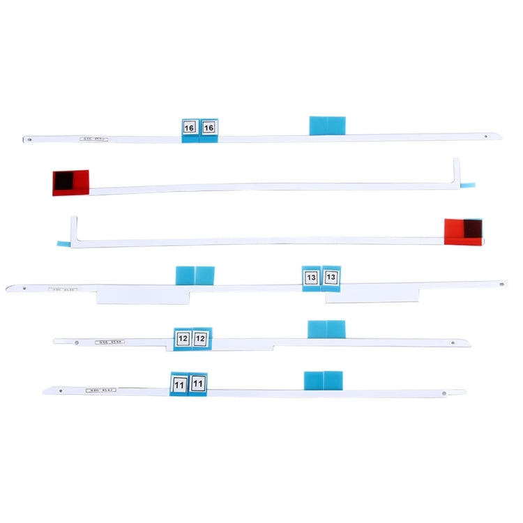 Autocollants adhésifs LCD 6 en 1 pour iMac 27 pouces A1419 (2012 - 2015)
