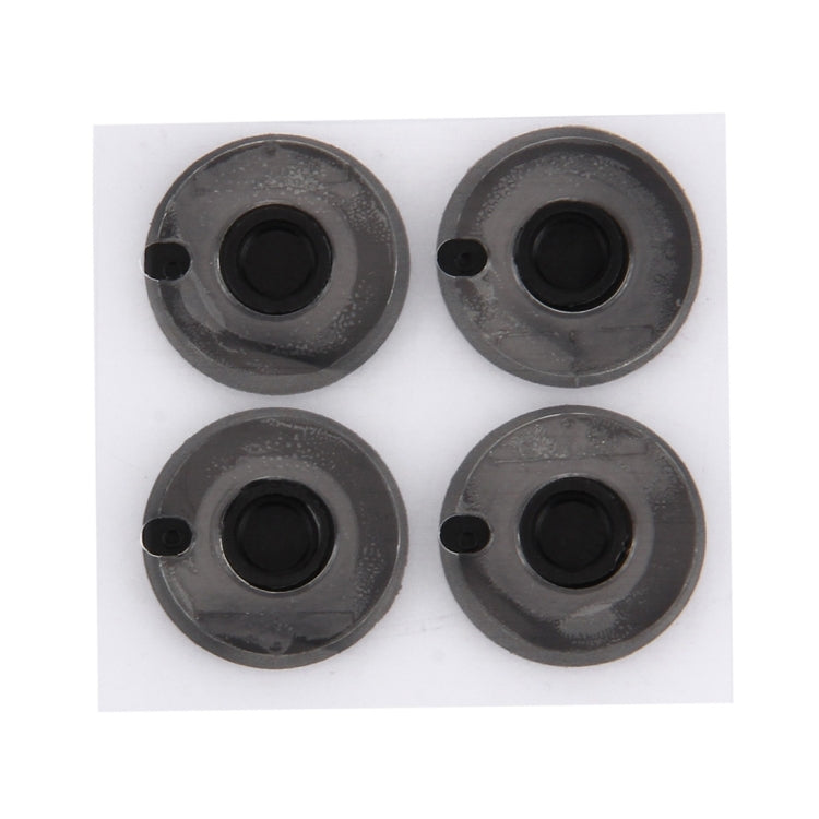 4 PCS pour Macbook Pro 13,3 pouces & 15,4 pouces & 17 pouces (2009-2011) A1278 & A1286 & A1297 / MC700 / MB990 / MC374 / MB991 / MC721 / MB985 / MB986 Tapis en caoutchouc pour boîtier inférieur