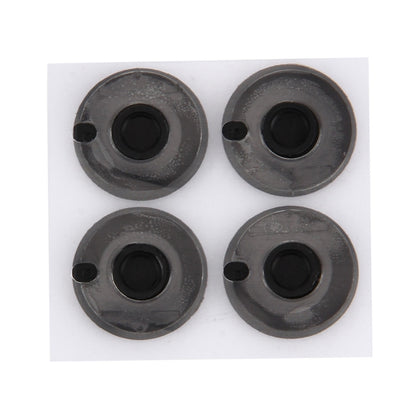 4 PCS pour Macbook Pro 13,3 pouces & 15,4 pouces & 17 pouces (2009-2011) A1278 & A1286 & A1297 / MC700 / MB990 / MC374 / MB991 / MC721 / MB985 / MB986 Tapis en caoutchouc pour boîtier inférieur