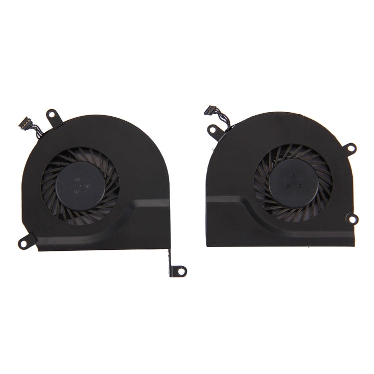 1 paire de ventilateurs de refroidissement pour Macbook Pro 15,4 pouces (2009 - 2011) A1286 / MB985 / MC721 / MC371 (gauche + droite)