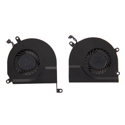 1 paire de ventilateurs de refroidissement pour Macbook Pro 15,4 pouces (2009 - 2011) A1286 / MB985 / MC721 / MC371 (gauche + droite)