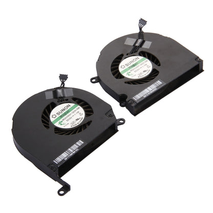 1 paire de ventilateurs de refroidissement pour Macbook Pro 15,4 pouces (2009 - 2011) A1286 / MB985 / MC721 / MC371 (gauche + droite)