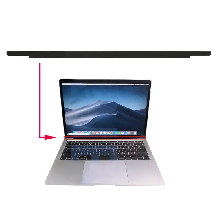 Matériau en verre écran LCD couverture de Logo de lunette avant pour Macbook Pro 16 pouces A2141 2019