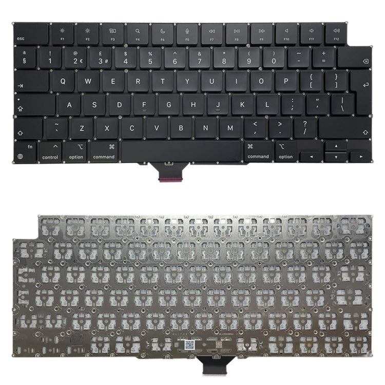 Clavier version britannique pour Macbook Pro 14.2 A2442 2021