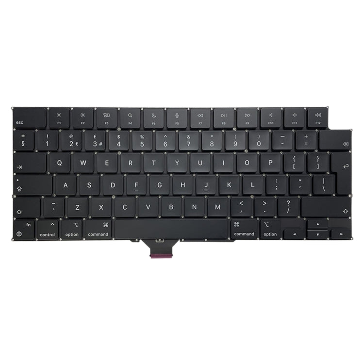 Clavier version britannique pour Macbook Pro 14.2 A2442 2021