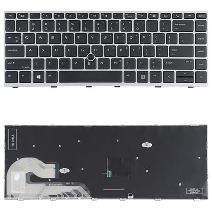 Clavier avec bâton de pointage, Version américaine, pour HP Elitebook 840 G5 846 G5 745 G5