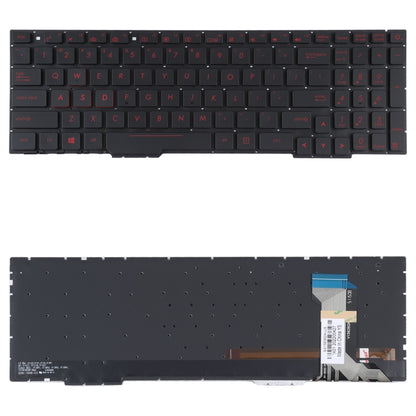 Clavier avec rétro-éclairage, Version américaine, pour Asus GL553VW ZX53V FX53VD ZX553 FX753 GL753