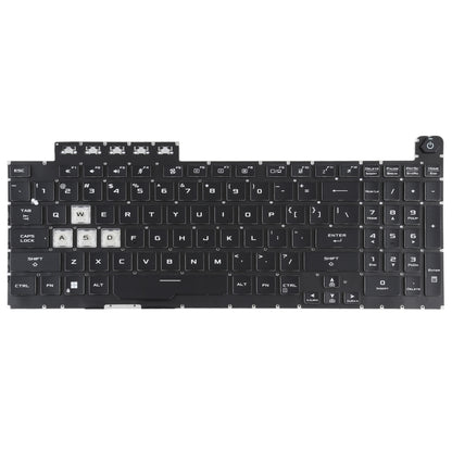 Clavier avec rétro-éclairage pour Asus TUF Gaming F15 FX506 FA506, Version américaine