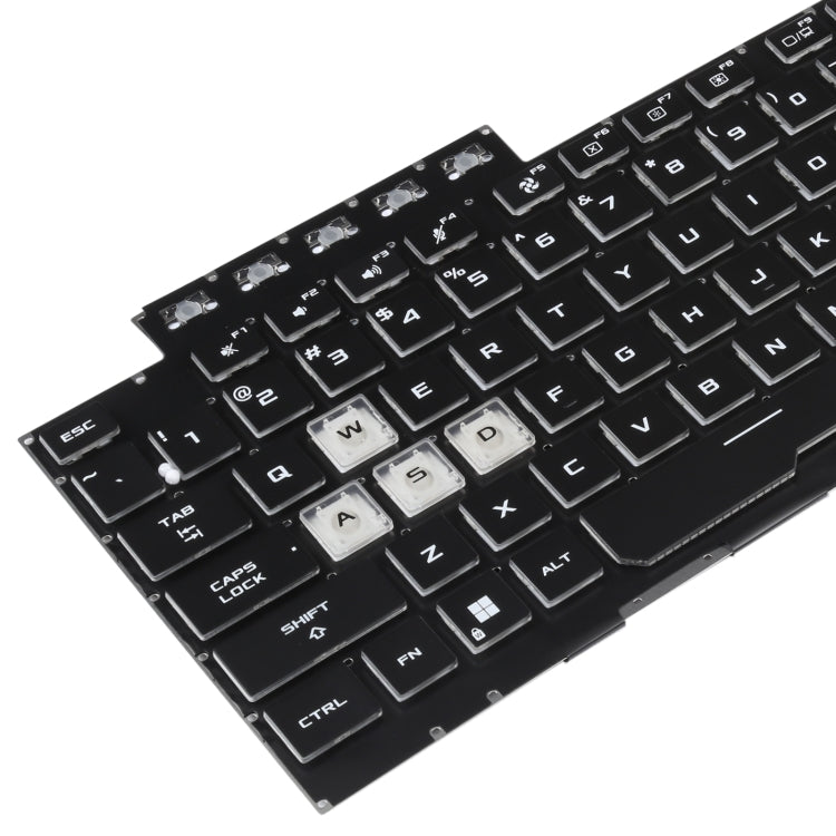Clavier avec rétro-éclairage pour Asus TUF Gaming F15 FX506 FA506, Version américaine