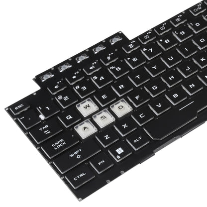 Clavier avec rétro-éclairage pour Asus TUF Gaming F15 FX506 FA506, Version américaine