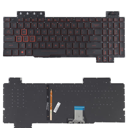Clavier avec rétro-éclairage, Version américaine, pour Asus FX80 FX80GE FZ80G ZX80G FX505
