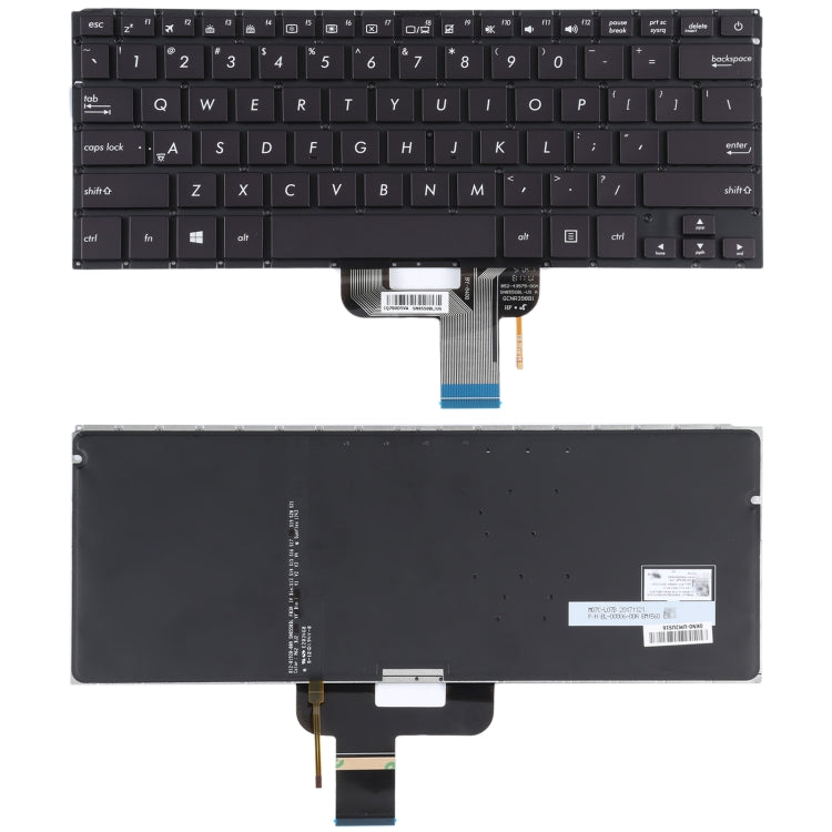 Clavier avec rétro-éclairage, Version américaine, pour Asus Zenbook RX410U RX310 UX310 UX310UA