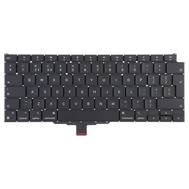 Clavier version britannique pour Macbook Air 13,3 pouces M1 A2337 2020