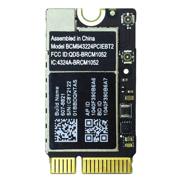 Module réseau WiFi et Bluetooth pour Macbook Air 13,3 pouces A1369 (2010-2011) & 11,6 pouces A1370 (2010-2011) & A1465 (2012)