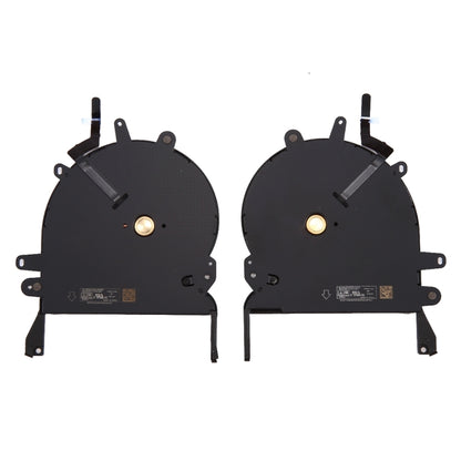 1 paire de ventilateurs de refroidissement pour Macbook Pro 15,4 pouces avec Touchbar A1707 (2016 - 2017) (gauche + droite)