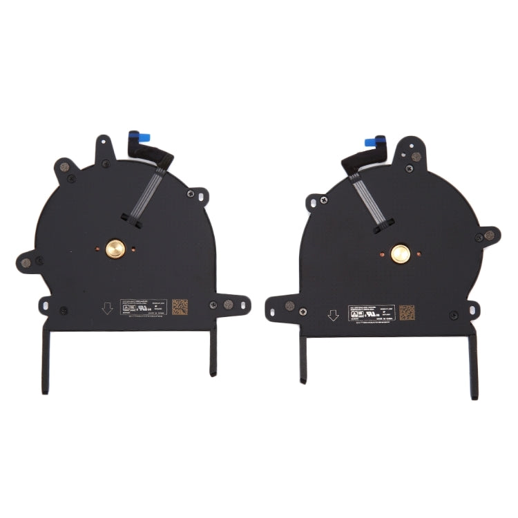 1 paire de ventilateurs de refroidissement pour Macbook Pro 13,3 pouces avec Touchbar A1706 (2016 – 2017) (gauche + droite)