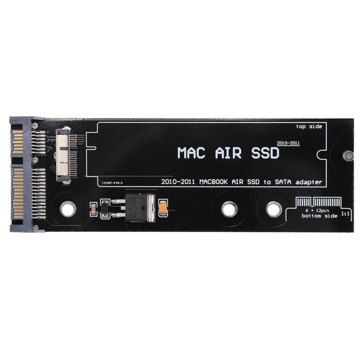 Adaptateur SSD vers SATA pour Macbook Air 11,6 pouces A1370 (2010-2011) et 13,3 pouces A1369 (2010-2011)