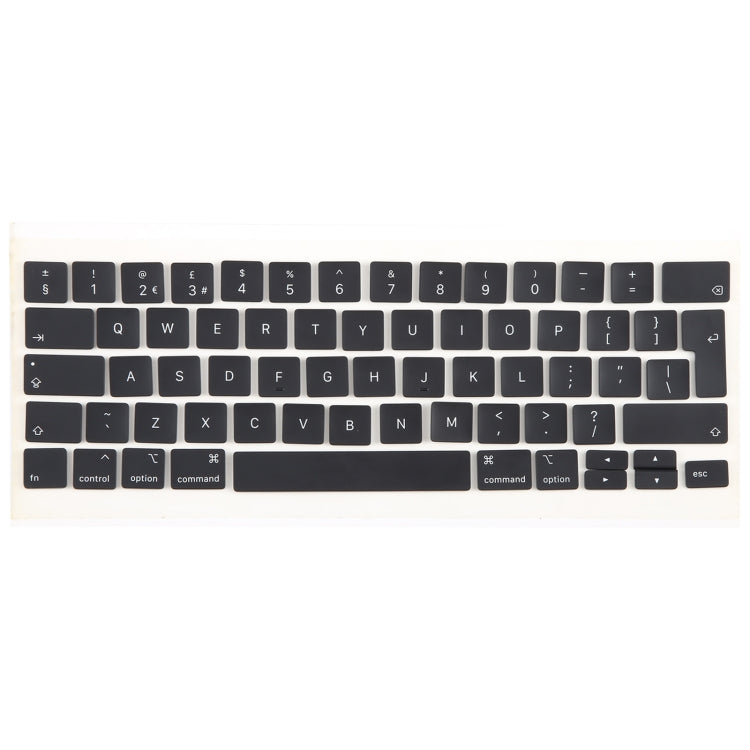 Capuchons de touches pour MacBook Pro 13 pouces/16 pouces M1 A2251 A2289 A2141 2019 2020, version britannique