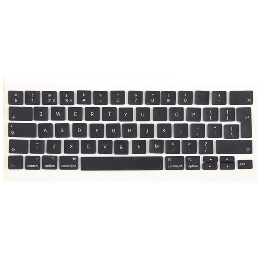 Capuchons de touches pour MacBook Pro 13 pouces/16 pouces M1 A2251 A2289 A2141 2019 2020, version britannique