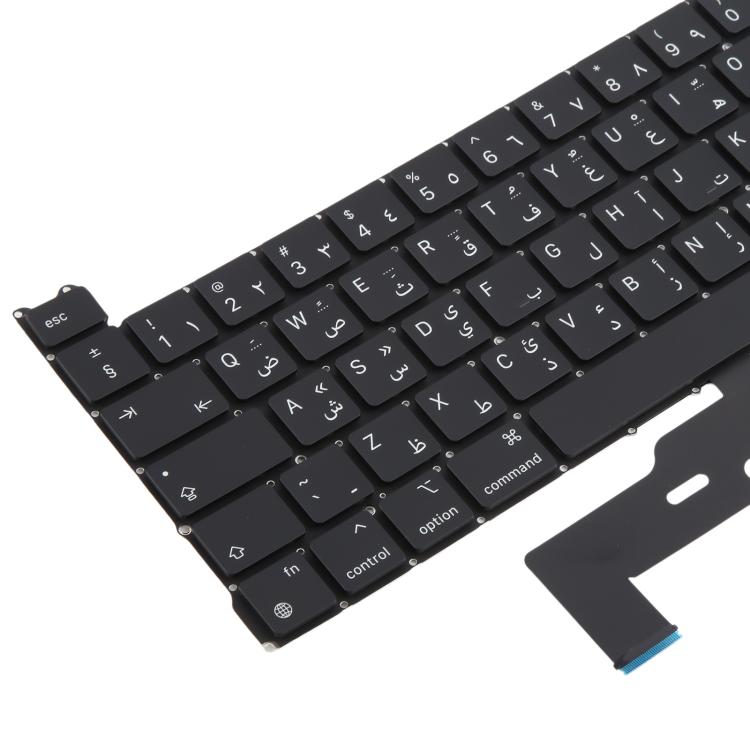 Pour MacBook Pro Retina 13 pouces M1 A2338 Grand clavier avec retour chariot Version arabe