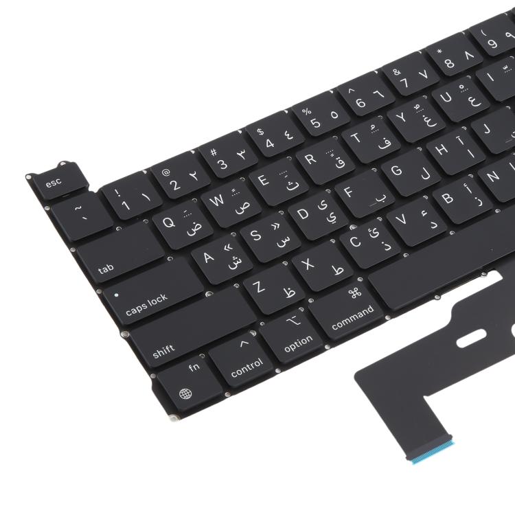 Pour MacBook Pro Retina 13 pouces M1 A2338 Petit clavier avec retour chariot Version arabe