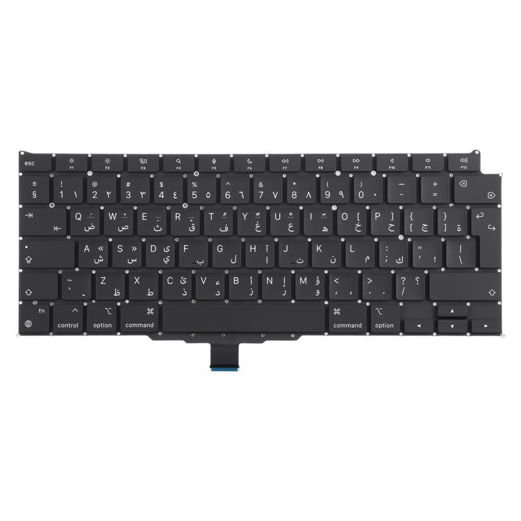 Pour MacBook Air 13,3 pouces M1 A2337 2020 Grand clavier de retour chariot version arabe