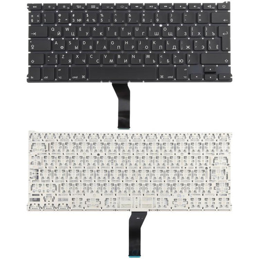 Pour MacBook Air 13 pouces A1466 A1369 2011-2015 Grand clavier avec retour chariot Version RU