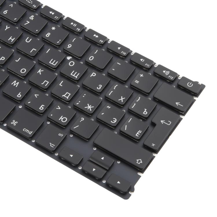 Pour MacBook Air 13 pouces A1466 A1369 2011-2015 Grand clavier avec retour chariot Version RU