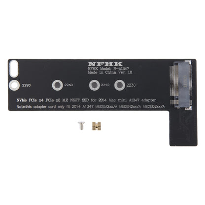 Carte adaptateur NVMe M.2 SSD vers Mac Mini 2014 fin A1347 A1347 MEGEN2 MEGEM2 MEGEQ2