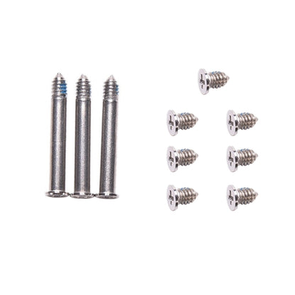 Vis de couvercle inférieur de boîtier d'ordinateur 10 en 1 pour Macbook Pro 13.3 pouces A1278 / 15.4 pouces A1286 / 17 pouces A1297 (3 pièces longues + 7 pièces courtes)