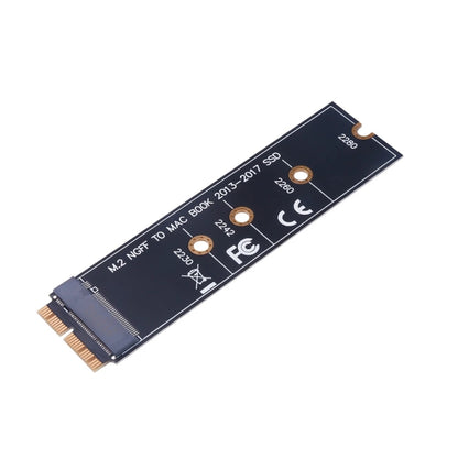 Carte adaptateur de disque dur M.2 PCIE NVME SSD vers Mac Book Air Pro 2013 – 2017, pour A1465 A1466 A1398 A1502