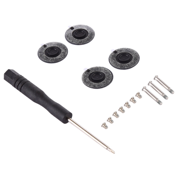 Tapis de refroidissement inférieur en caoutchouc 3 en 1, avec vis et tournevis pour Macbook Pro A1278 A1286 A1297
