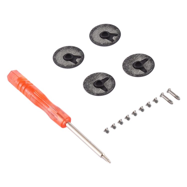 Tapis de refroidissement inférieur en caoutchouc 3 en 1 + vis + tournevis pour Macbook Air 11 pouces A1370 A1465 (2010 – 2018)
