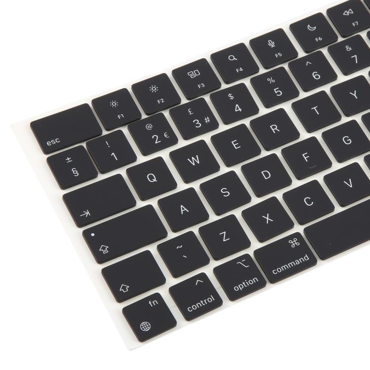 Pour MacBook Pro Air 14/16 A2779 A2780 A2918 A2991 A2992 A2941 Version anglaise britannique Touches