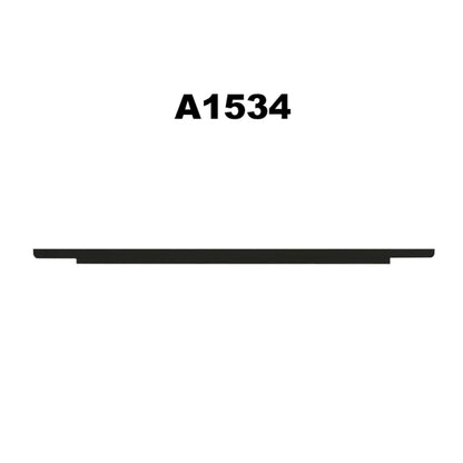 Matériau en verre écran LCD couverture de logo de lunette avant pour MacBook 12 pouces Retina A1534