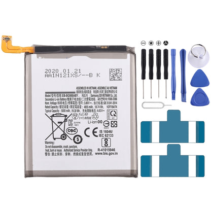 EB-BG988ABY d'origine pour Samsung Galaxy S20 Ultra démonter la batterie Li-ion